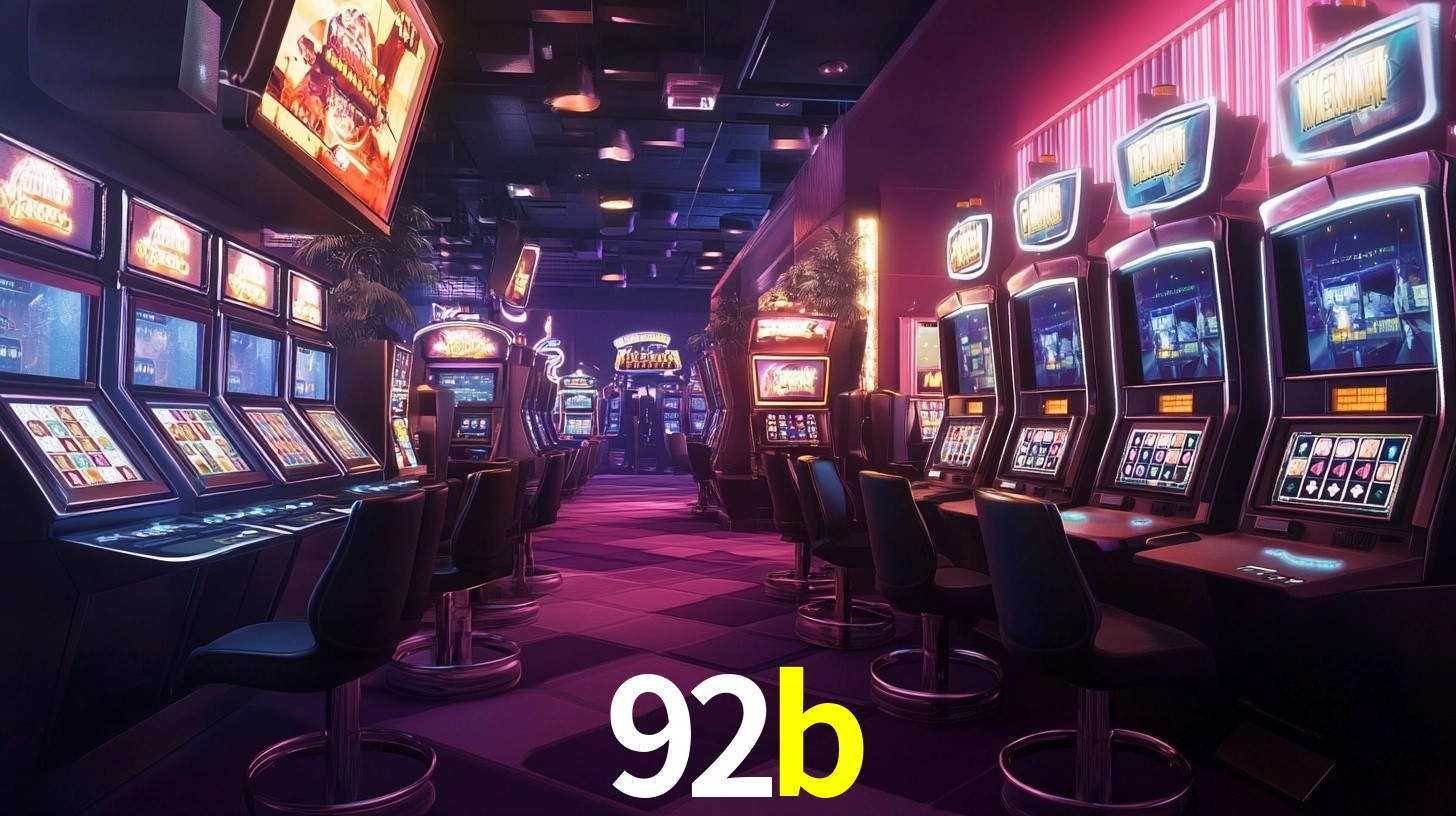92b: Jogos de Caça-Níqueis-Altas Recompensas, Roleta-Velocidade, Blackjack-Desafios Máximos
